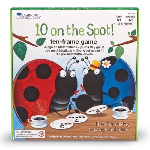 10 On The Spot! Ten Frame Game