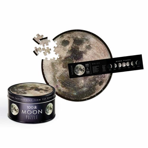 100pc NASA Tin Puzzle/Moon