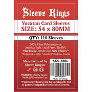 110 x Yucatan Card Sleeves (54mm x 80mm)