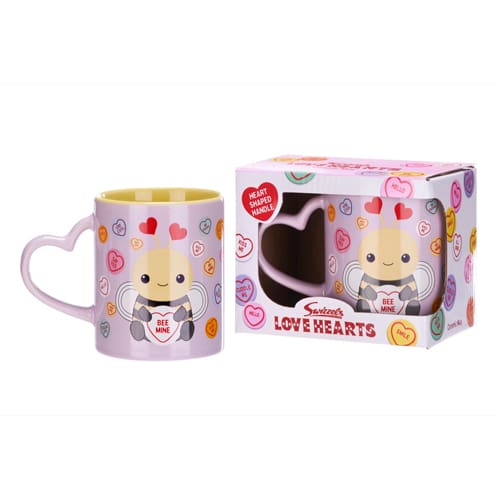 11oz Love Hearts Bee Mine Mug