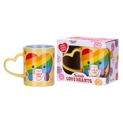 11oz Love Hearts Rainbow Heart Mug