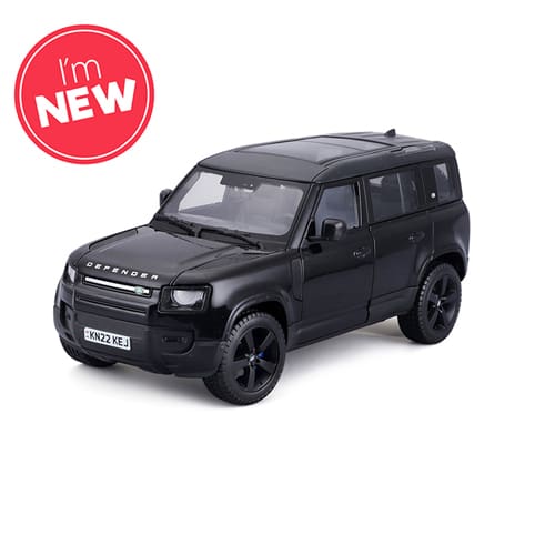 1:24 2022 Land Rover Defender Black