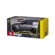 1:24 2022 Land Rover Defender Silver
