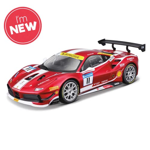 1:24 Ferrari Racing Kit 488 Challenge 2017