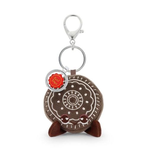12cm Keeleco Bag Charm Chocolate Cookie
