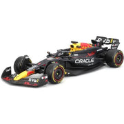 1:41 Mini Metal Die-Cast RC F1 Racing Track Red Bull 2024 Verstappen 2.4GHz