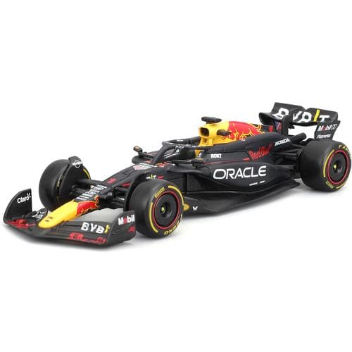 1:41 Mini Metal Die-Cast RC F1 Racing Track Red Bull 2024 Verstappen 2.4GHz