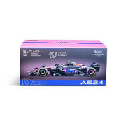 1:43 F1 BWT Alpine F1 Team A524 2024 With Helmet Gasly