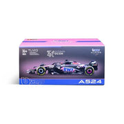 1:43 F1 BWT Alpine F1 Team A524 2024 With Helmet Ocon