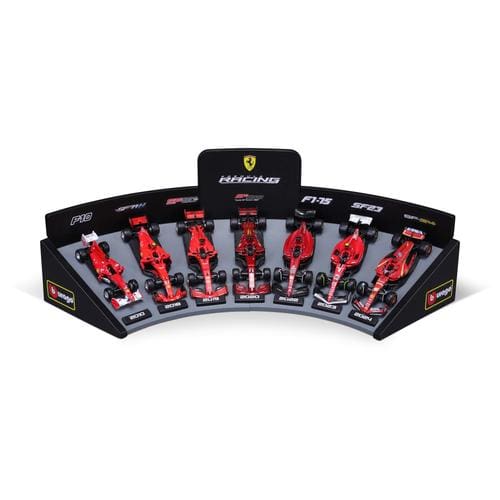 1:43 F1 Ferrari Deluxe Gift Set With Display Stand