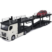1:43 Street Fire Multicar Carrier- Mercedes Benz Actros/Vw Golf Gti