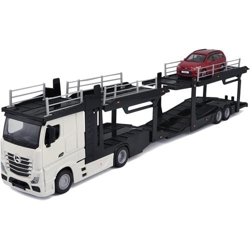 1:43 Street Fire Multicar Carrier- Mercedes Benz Actros/Vw Golf Gti