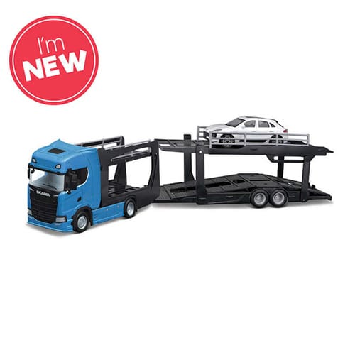 1:43 Street Fire Multicar Carrier- Scania S730/Lamborghini Urus