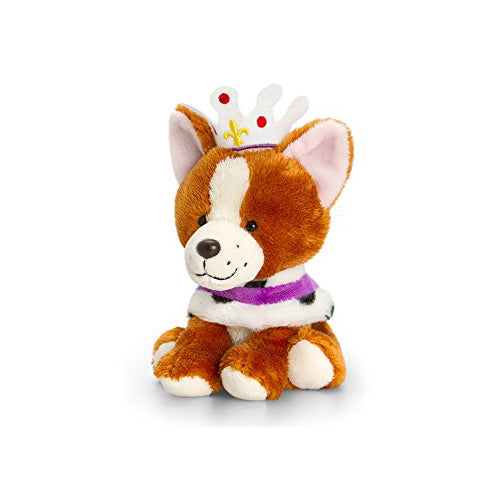 14cm Corgi with Cape & Crown