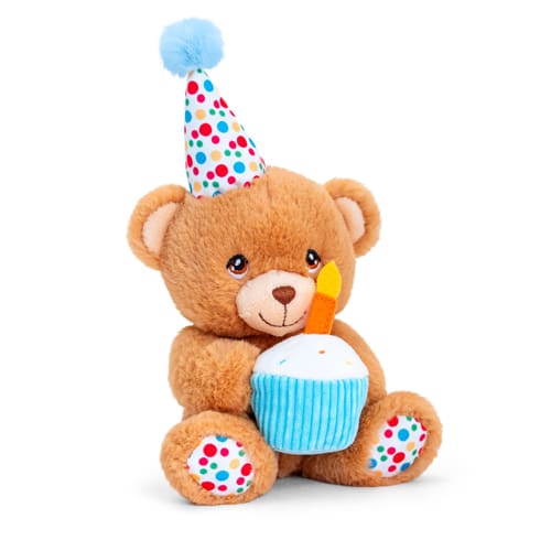 15cm Keeleco Happy Birthday Bear