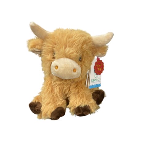 18cm Keeleco Shaggy Cow