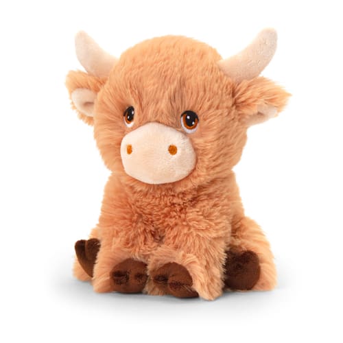 25cm Keeleco Shaggy Cow