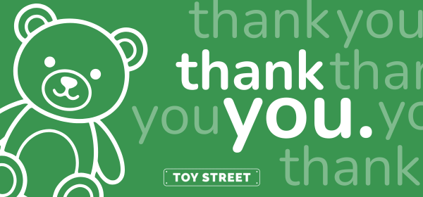 ToyStreet Gift Card | Thank you
