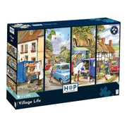 4 x 500 - Village Life 500 Piece Puzzle