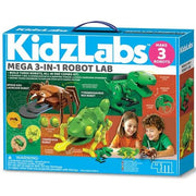 4M: Mega Robot Lab - 3in1 Robotics Kit