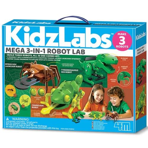 4M: Mega Robot Lab - 3in1 Robotics Kit