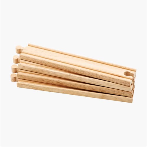 4pcs Long Straight Tracks