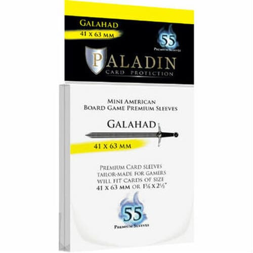 55 x Paladin Card Sleeves: Galahad (41mm x 63mm)