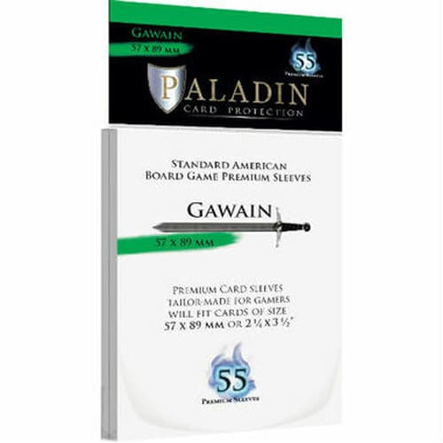 55 x Paladin Card Sleeves: Gawain (57mm x 89mm)