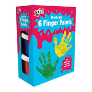 6 Finger Paints - Washable