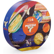 72pc Round Box Puzzle/Realistic Solar System