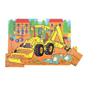 9 Piece Tray Puzzle - Digger