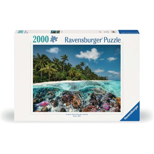 A Dive in the Maldives Puzzle (2000 Pieces)