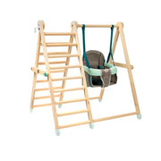 Active Tots-Wooden Swing & Climb - FSC