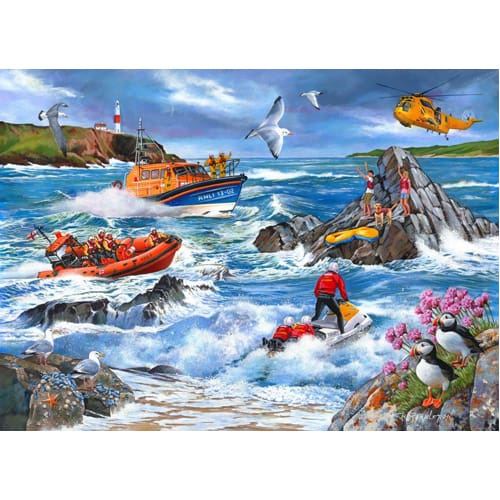 Against The Tide 1000 Piece Puzzle
