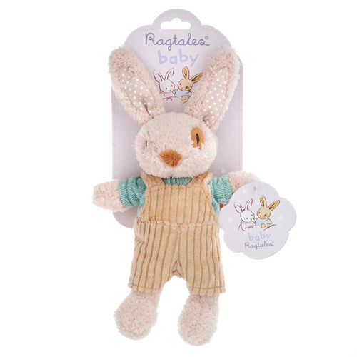 Alfie 23cm. Baby Plush Toy Rattle