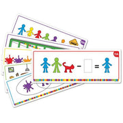 All About Me Family Counters Activity Cards