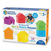 All About Me Sort & Match Houses