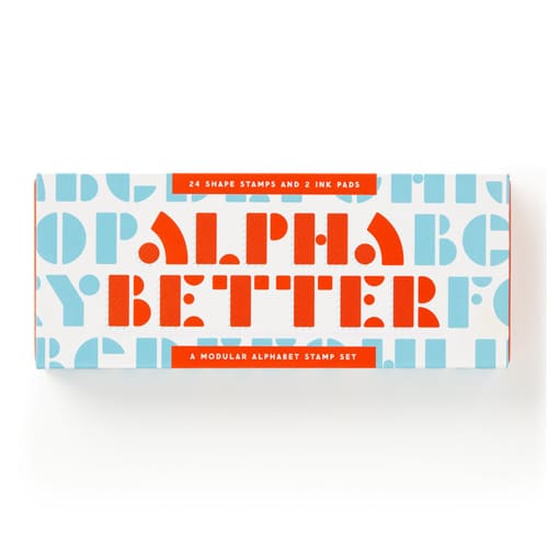 Alpha Better Stamp Set