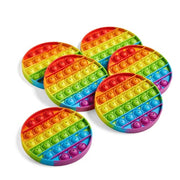 Alphabet Sensory Bubble Poppers,Set Of 6
