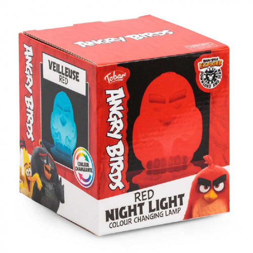 Angry Birds Night Light Red