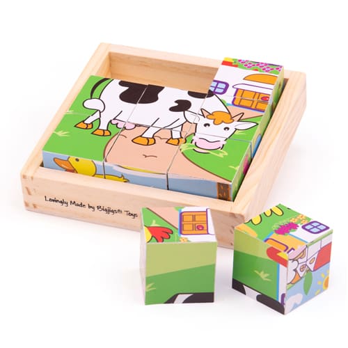 Animal Cube Puzzle