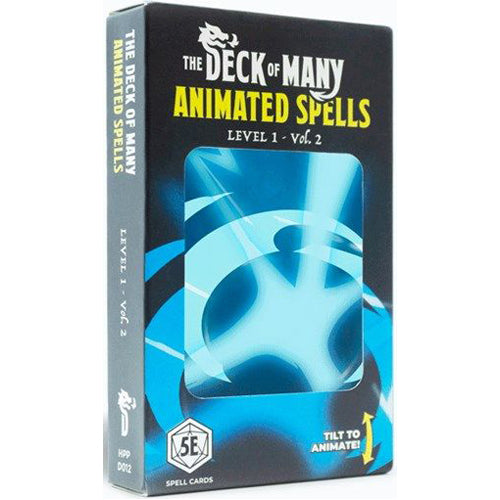 Animated Spells Deck: Level 1 Volume 2