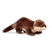 Animigos World Of Nature Lying Otter With Baby