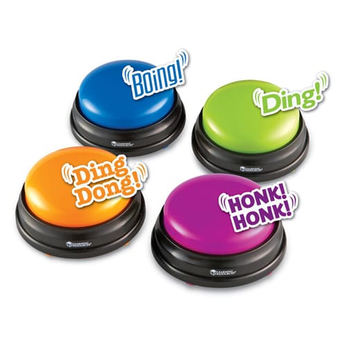 Answer Buzzers (Set of 4)