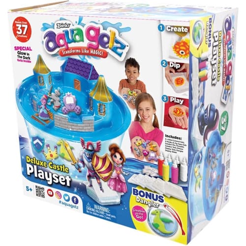 AquaGelz Magical Castle Playset - Blue