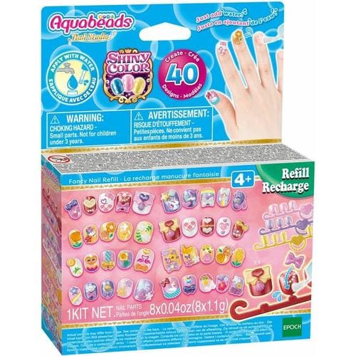Aquabeads: Hearts & Ribbons Nail Refill Kit