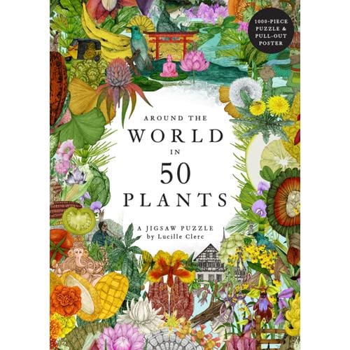 Around the World in 50 Plants Puzzle (1000 Pieces)