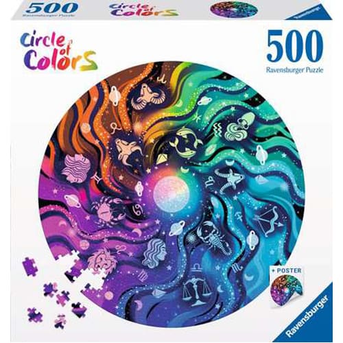 Astrology Circular Puzzle (500 Pieces)