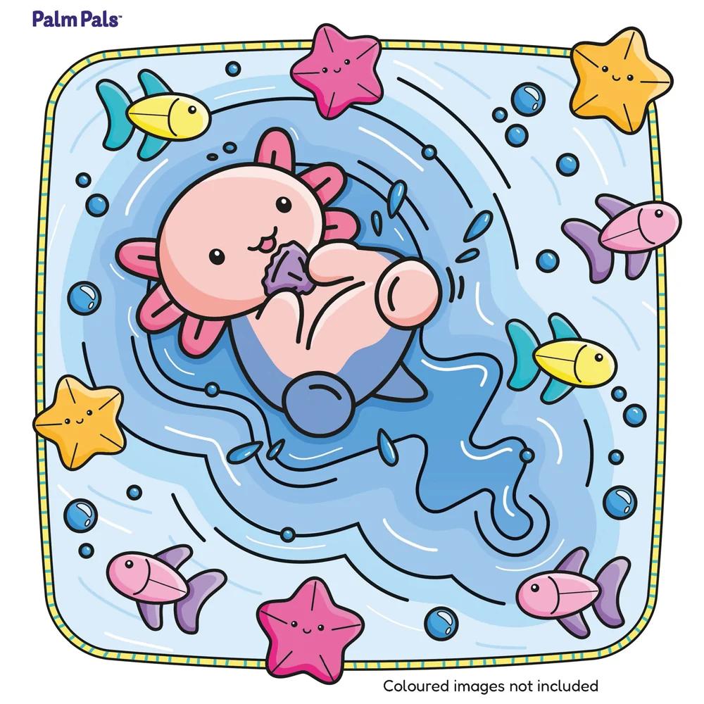 Palm Pals Best Friends: Cute and Cosy Colouring Book