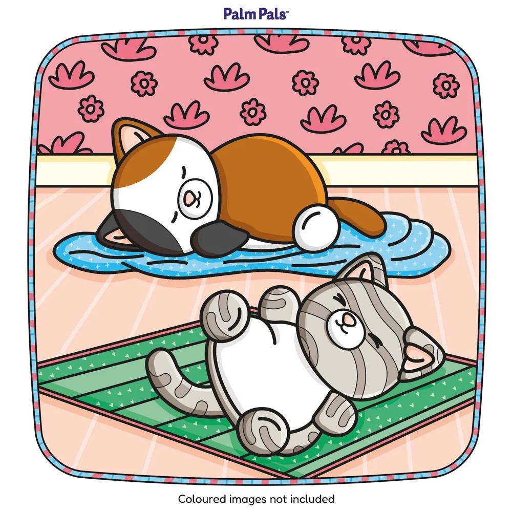 Palm Pals Best Friends: Cute and Cosy Colouring Book